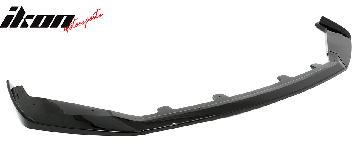 Fits 22-25 Lexus IS500 F Sport Ikon Style Front Bumper Lip Gloss Black PP 3PCS