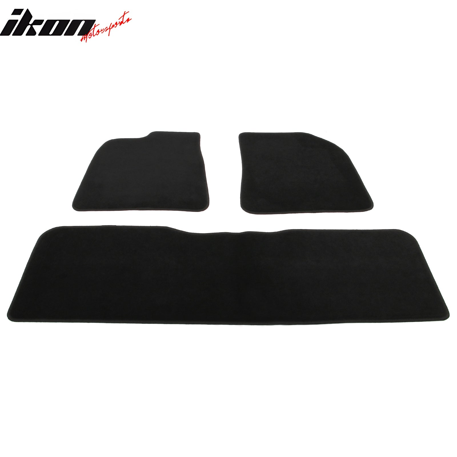 Fits 22-25 Lucid Air Anti-Slip First Second Row Floor Mats Carpets Nylon 3PCS