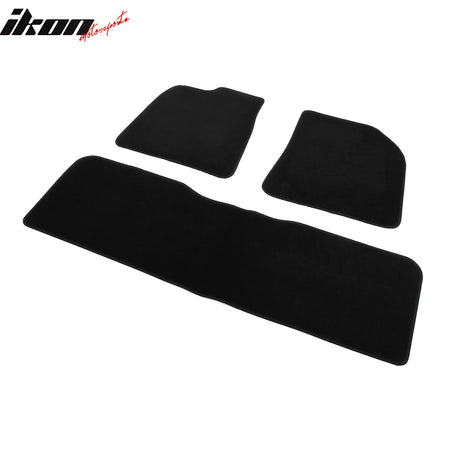 Fits 22-25 Lucid Air Anti-Slip First Second Row Floor Mats Carpets Nylon 3PCS