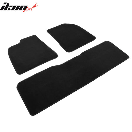 Fits 22-25 Lucid Air Anti-Slip First Second Row Floor Mats Carpets Nylon 3PCS