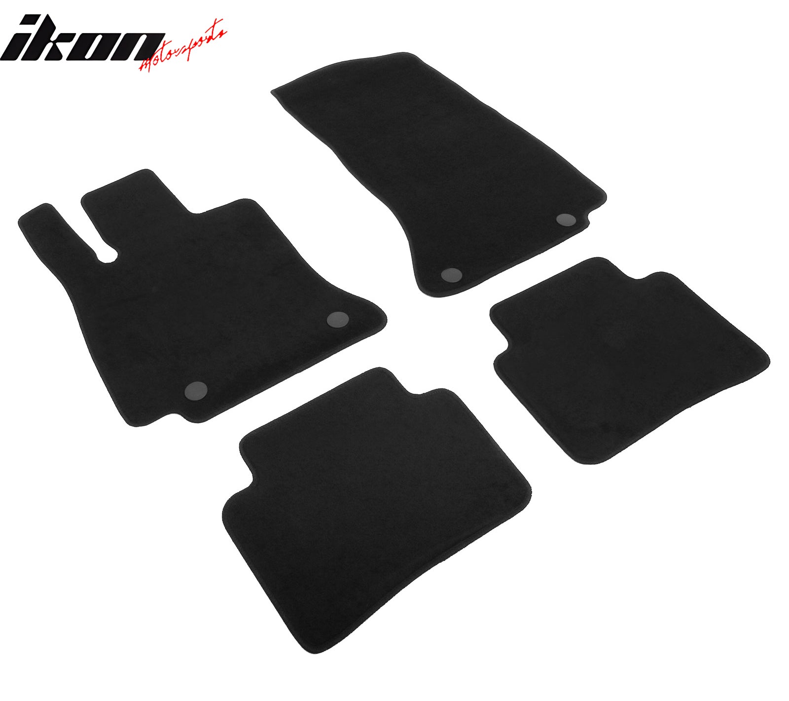 For 22-25 Benz C-Class W206 Sedan 4DR Non-Slip Floor Mats All Weather Nylon 4PCS