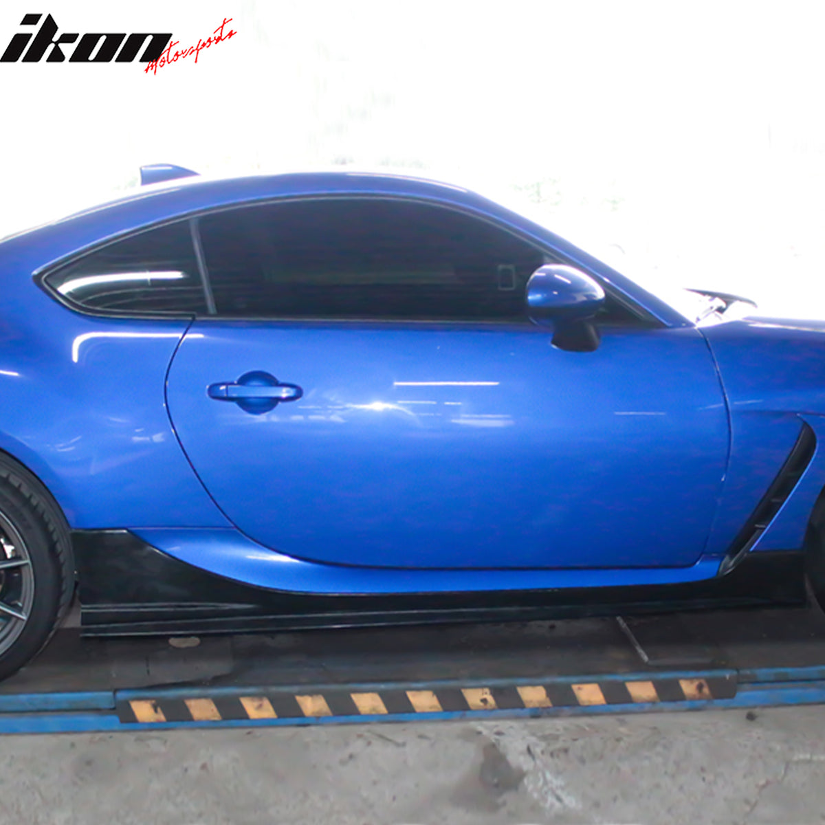 Fits 22-25 Subaru BRZ Coupe Front Bumper Lip + Rear Diffuser + Side Skirts - PU