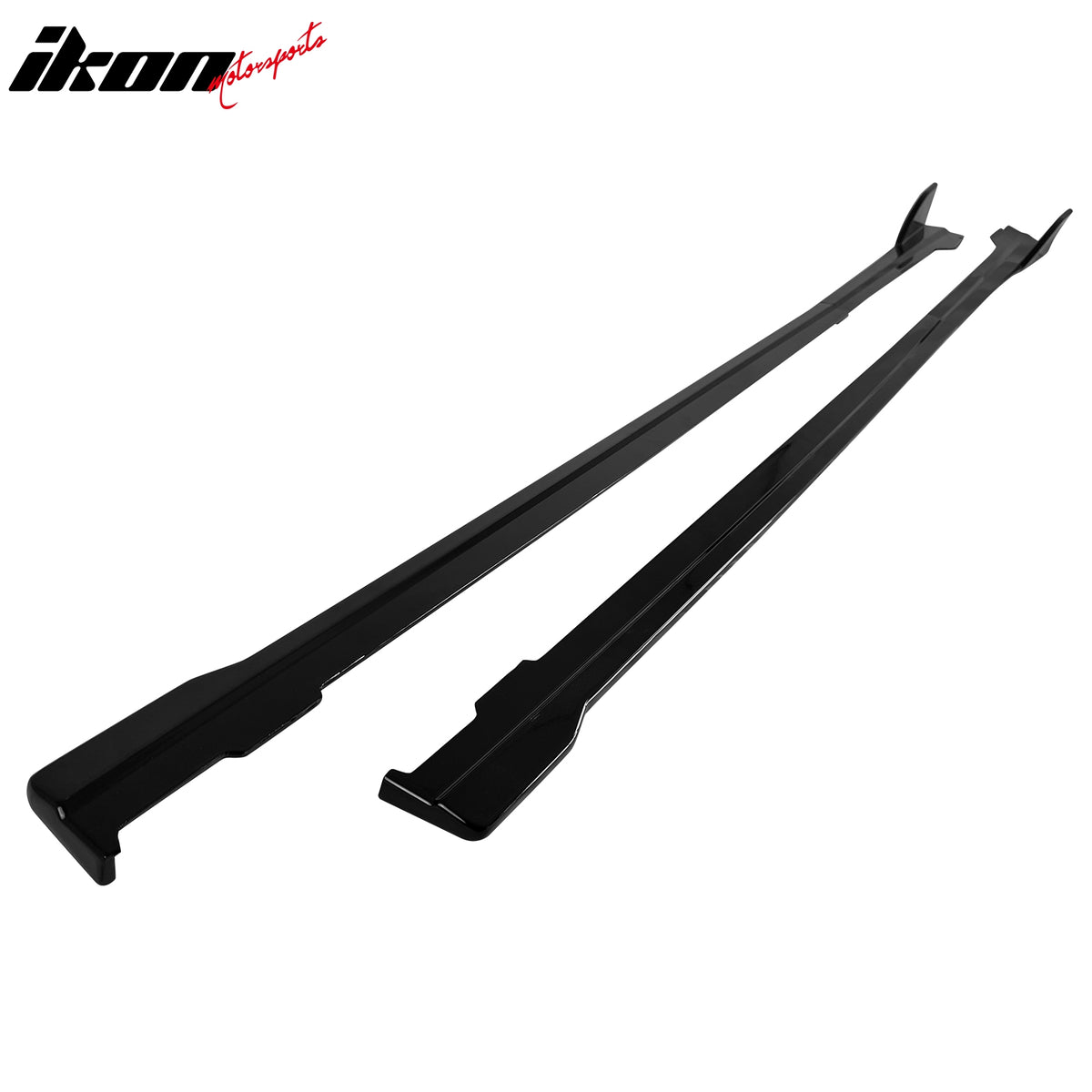 Fits 22-25 Subaru WRX Front Bumper Lip + Side Skirts + Rear Aprons Gloss Black