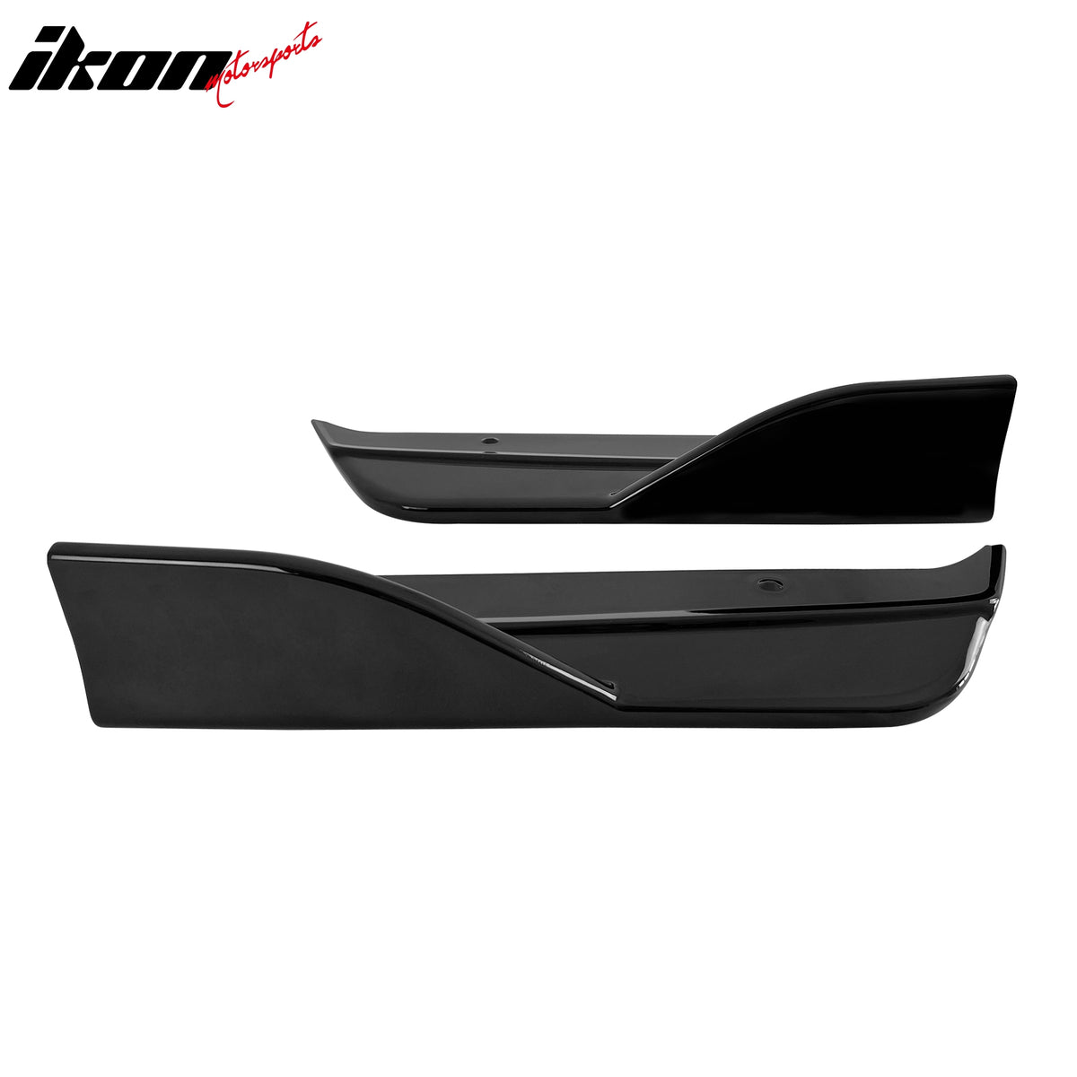 Fits 22-25 Subaru WRX Front Bumper Lip + Side Skirts + Rear Aprons Gloss Black