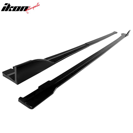 Fits 22-25 Subaru WRX Front Bumper Lip + Side Skirts + Rear Aprons Matte Black