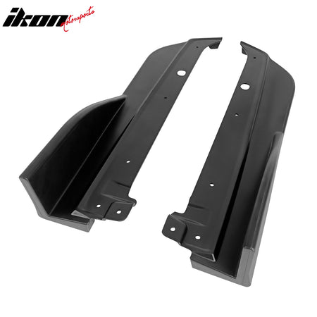 Fits 22-25 Subaru WRX Front Bumper Lip + Side Skirts + Rear Aprons Matte Black