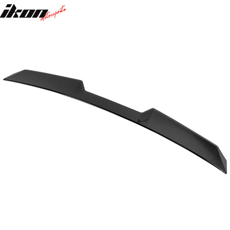 Fits 22-26 Subaru WRX 5th V Style Roof Spoiler Painted #D4S Crystal Black Silica