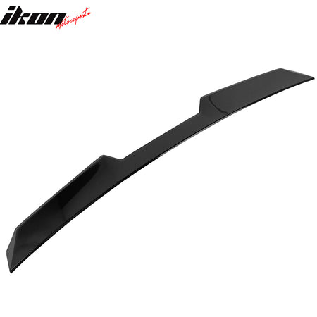 Fits 22-26 Subaru WRX 5th V Style Roof Spoiler Painted #D4S Crystal Black Silica