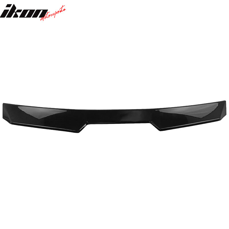 Fits 22-26 Subaru WRX 5th V Style Roof Spoiler Painted #D4S Crystal Black Silica
