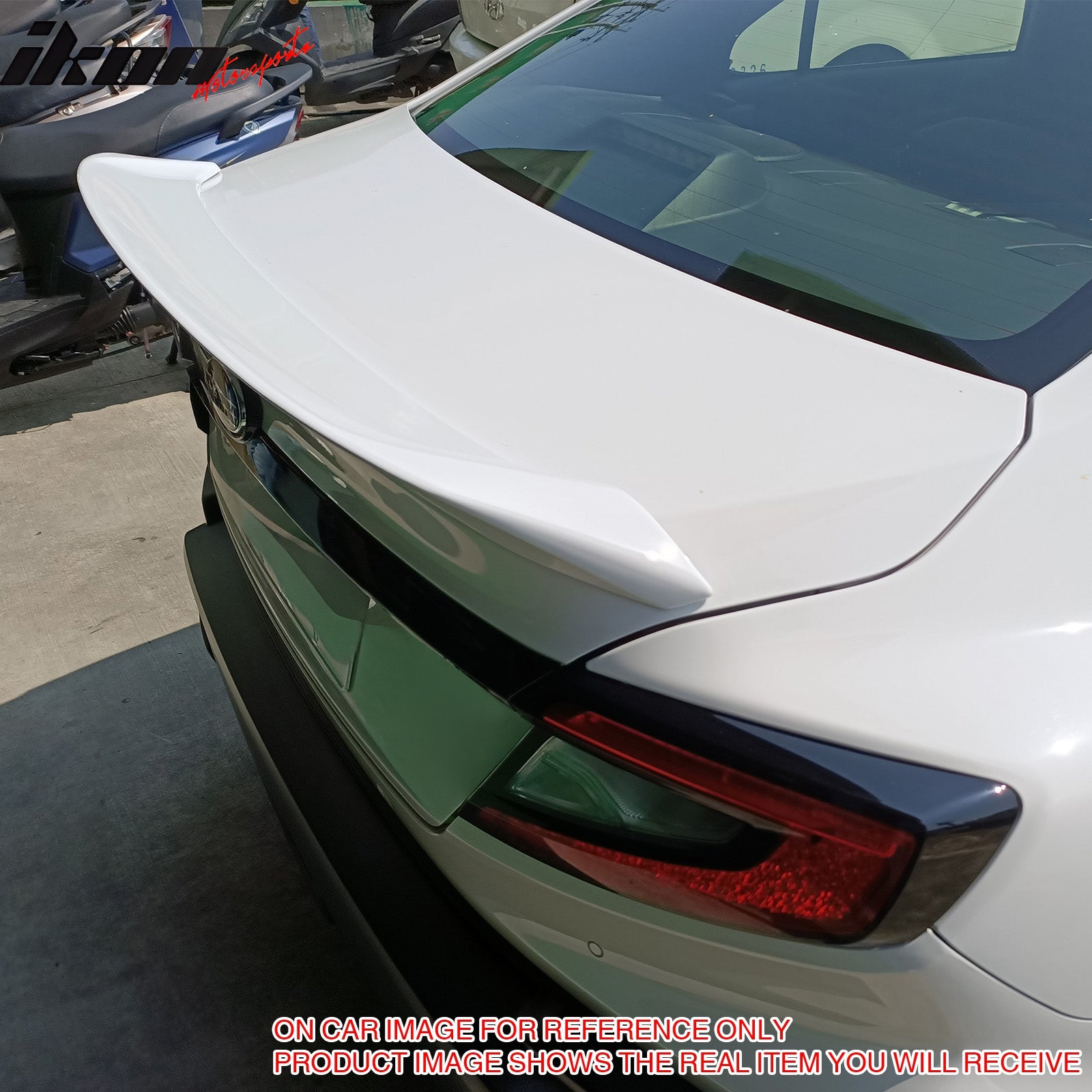 Fits 2022-2026 Subaru WRX VB DTO Style Rear Trunk Spoiler Wing ABS Gloss Black
