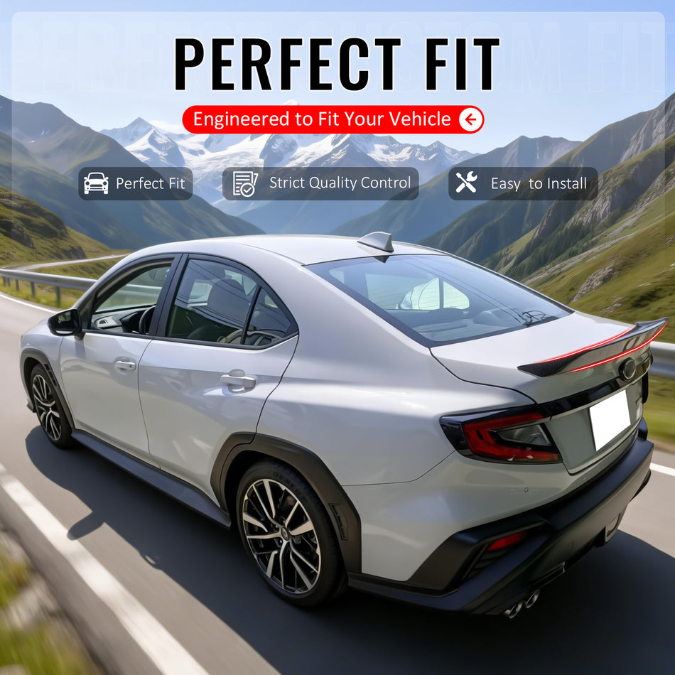 Fit 2022-2026 Subaru WRX VB 5th Trunk Spoiler D Style