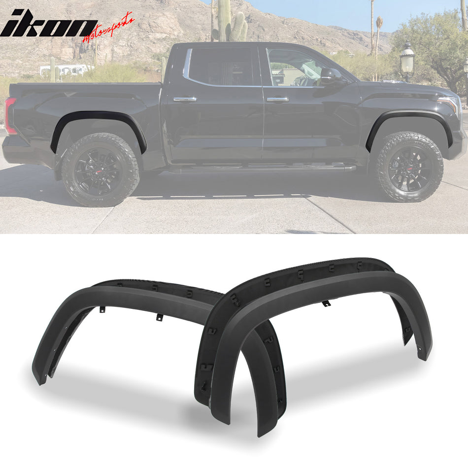 2022-2026 Toyota Tundra OE Style Fender Flares Wheel Cover PP 4PCS