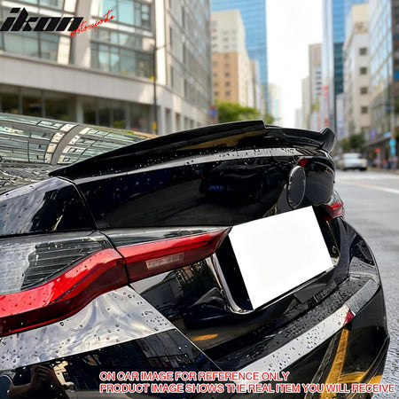 Fits 22-25 BMW G26 4-Series Gran Coupe & i4 M4 Trunk Spoiler Carbon Fiber Print
