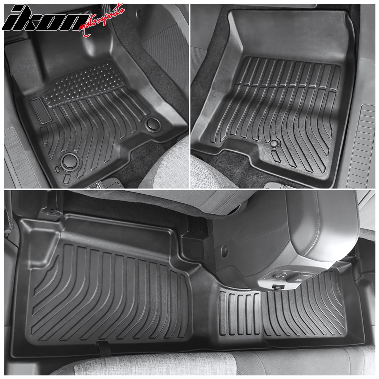 Fits 22-25 Ford Maverick 2.5L All Weather 3D Molded Floor Mats Carpet Liner TPE