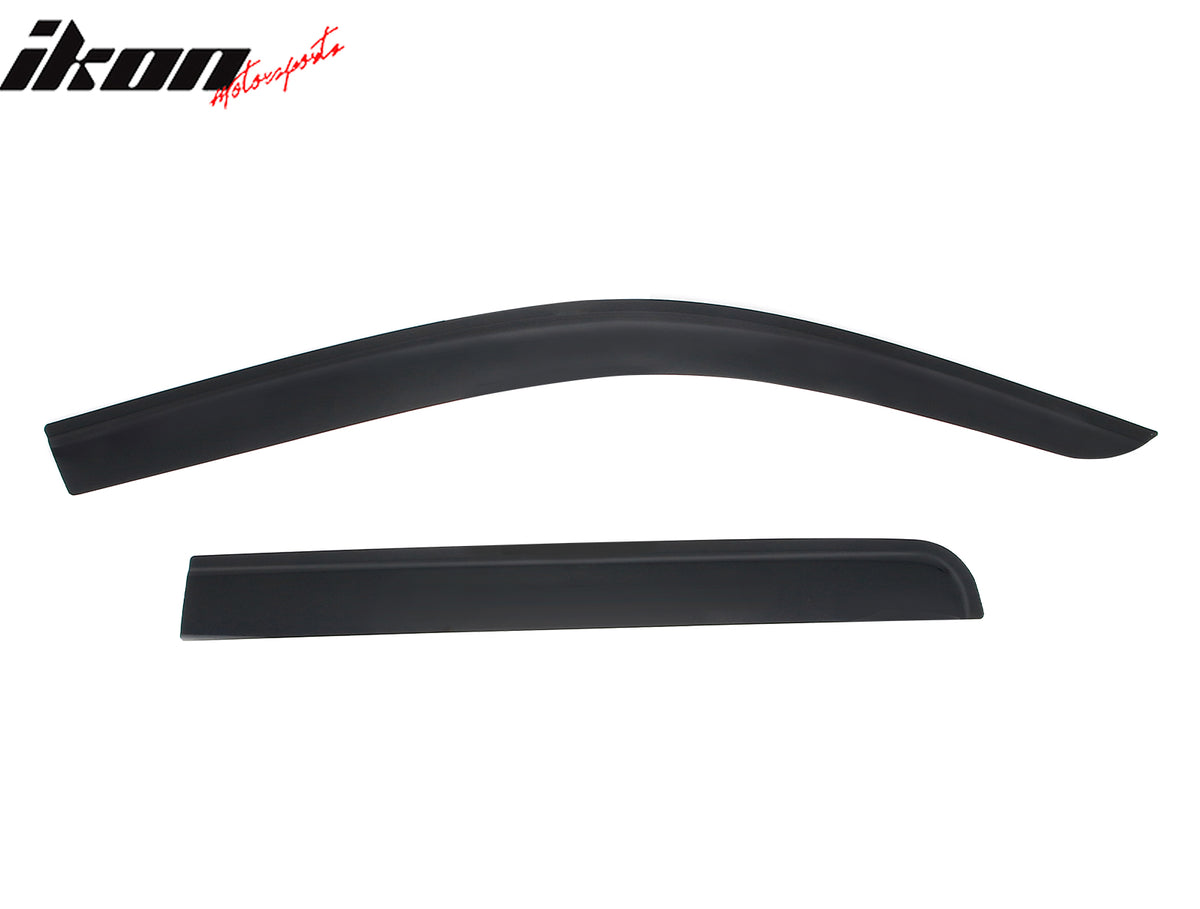 Fits 22-26 Ford Maverick Low Profile Style Tape-On Window Visors Rain Deflectors