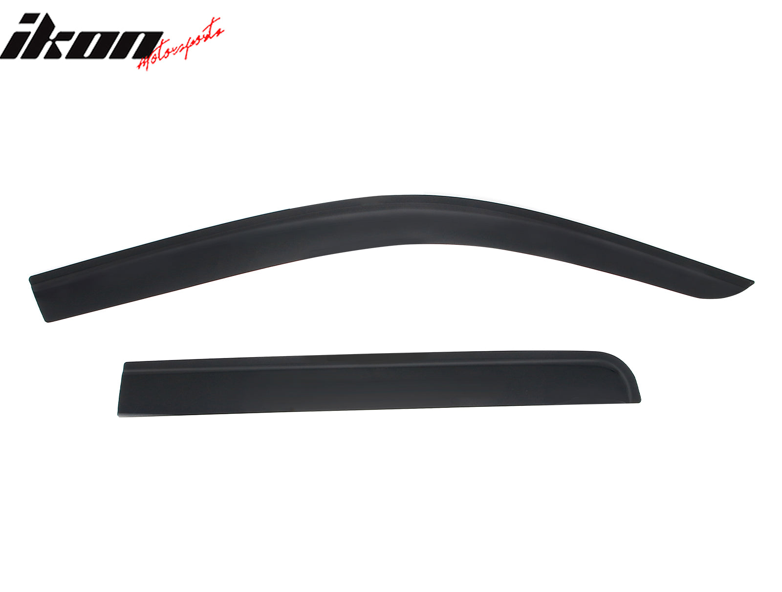 Fits 22-26 Ford Maverick Low Profile Style Tape-On Window Visors Rain Deflectors