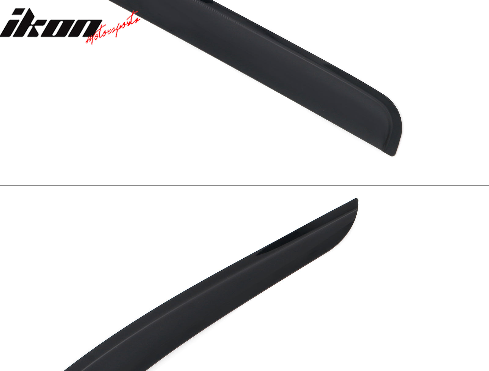 Fits 22-26 Ford Maverick Low Profile Style Tape-On Window Visors Rain Deflectors