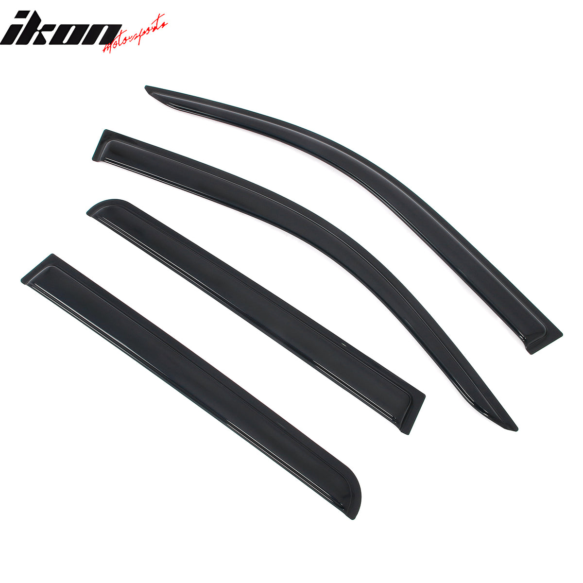 Fits 22-25 Ford Maverick Slim Window Visors Acrylic Sun Shade Rain Guard 4PCS