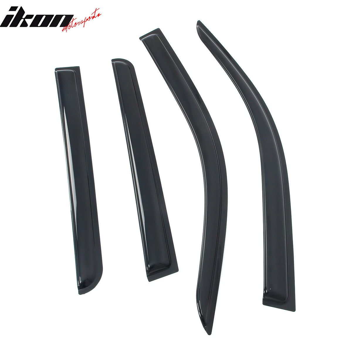 Fits 22-25 Ford Maverick Slim Window Visors Acrylic Sun Shade Rain Guard 4PCS