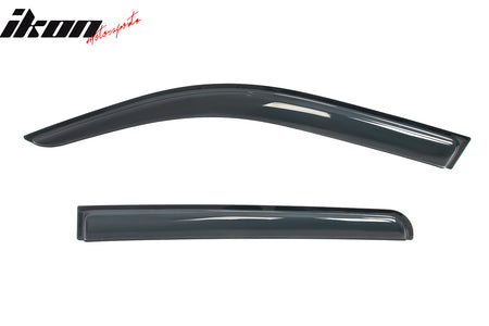 Fits 22-25 Ford Maverick Slim Window Visors Acrylic Sun Shade Rain Guard 4PCS