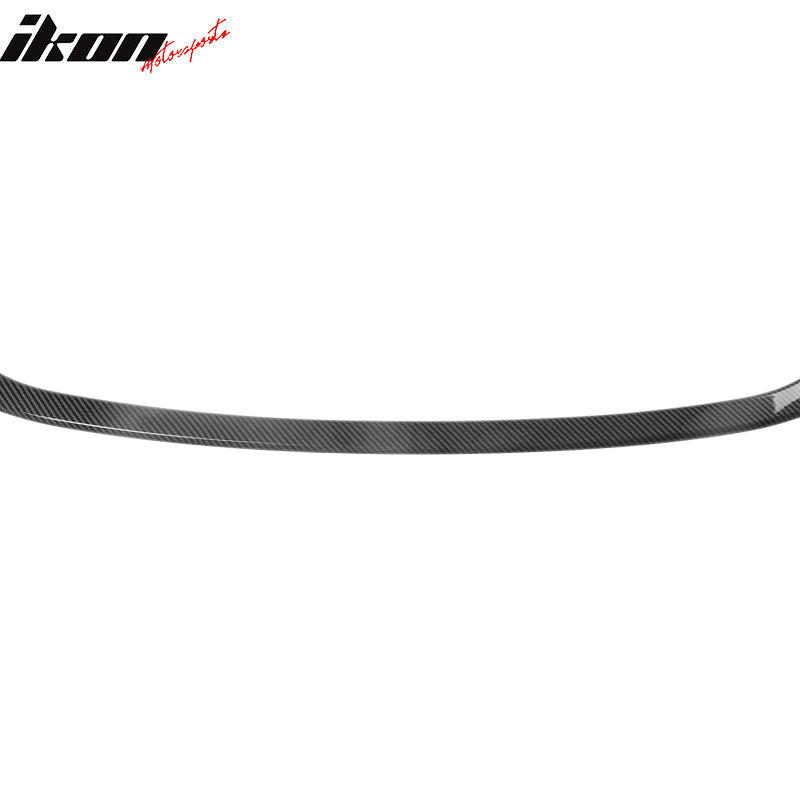 Fits 22-26 Honda Civic MD Style 3PCS Hood Bonnet Grille Trim Carbon Fiber Print