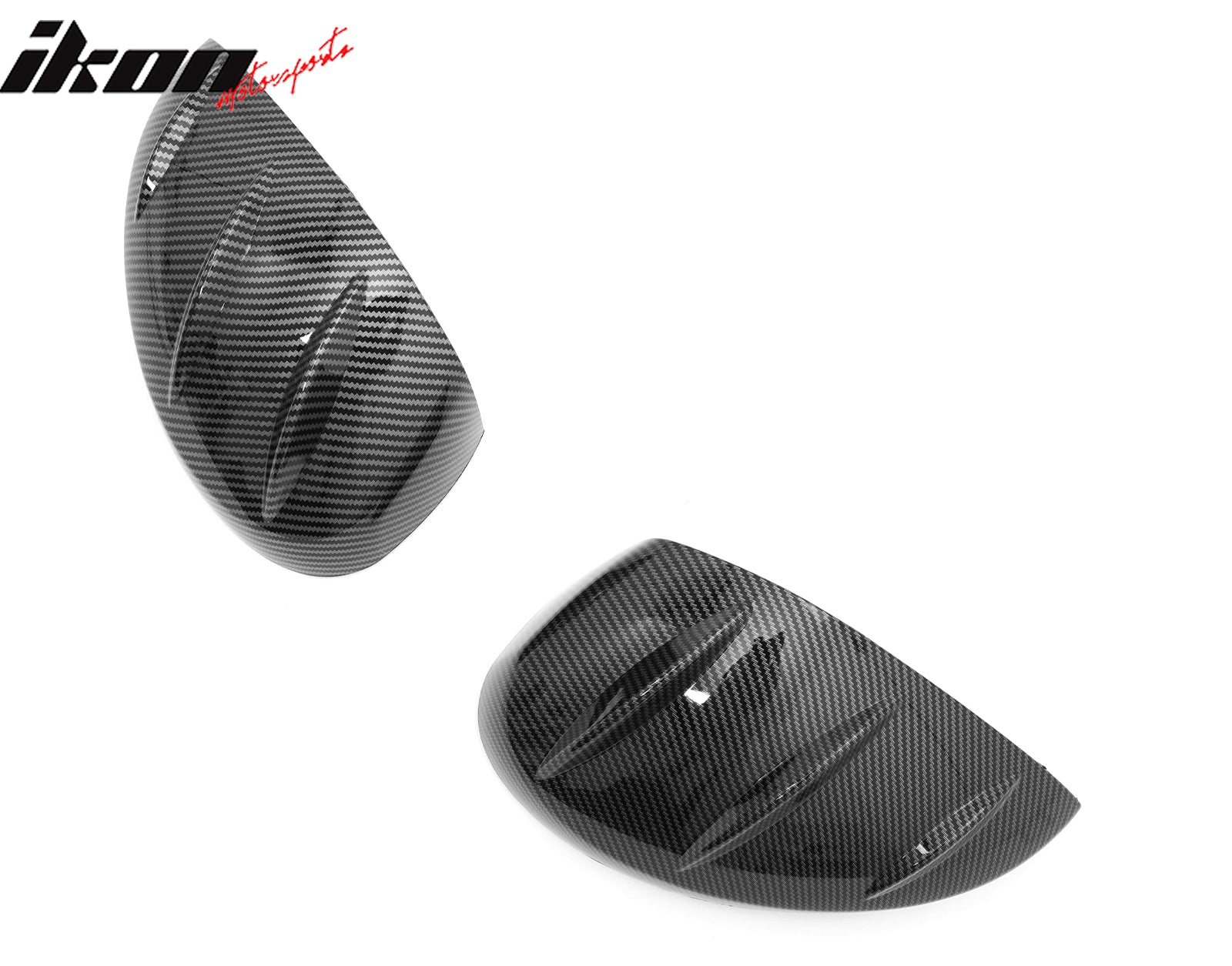 Fits 22-26 Civic Touring Type R JDM Rear View Mirror Covers Carbon Fiber Print
