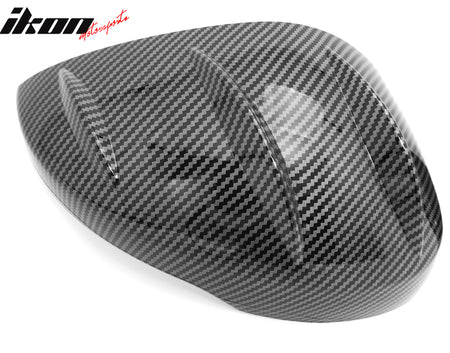 Fits 22-26 Civic Touring Type R JDM Rear View Mirror Covers Carbon Fiber Print