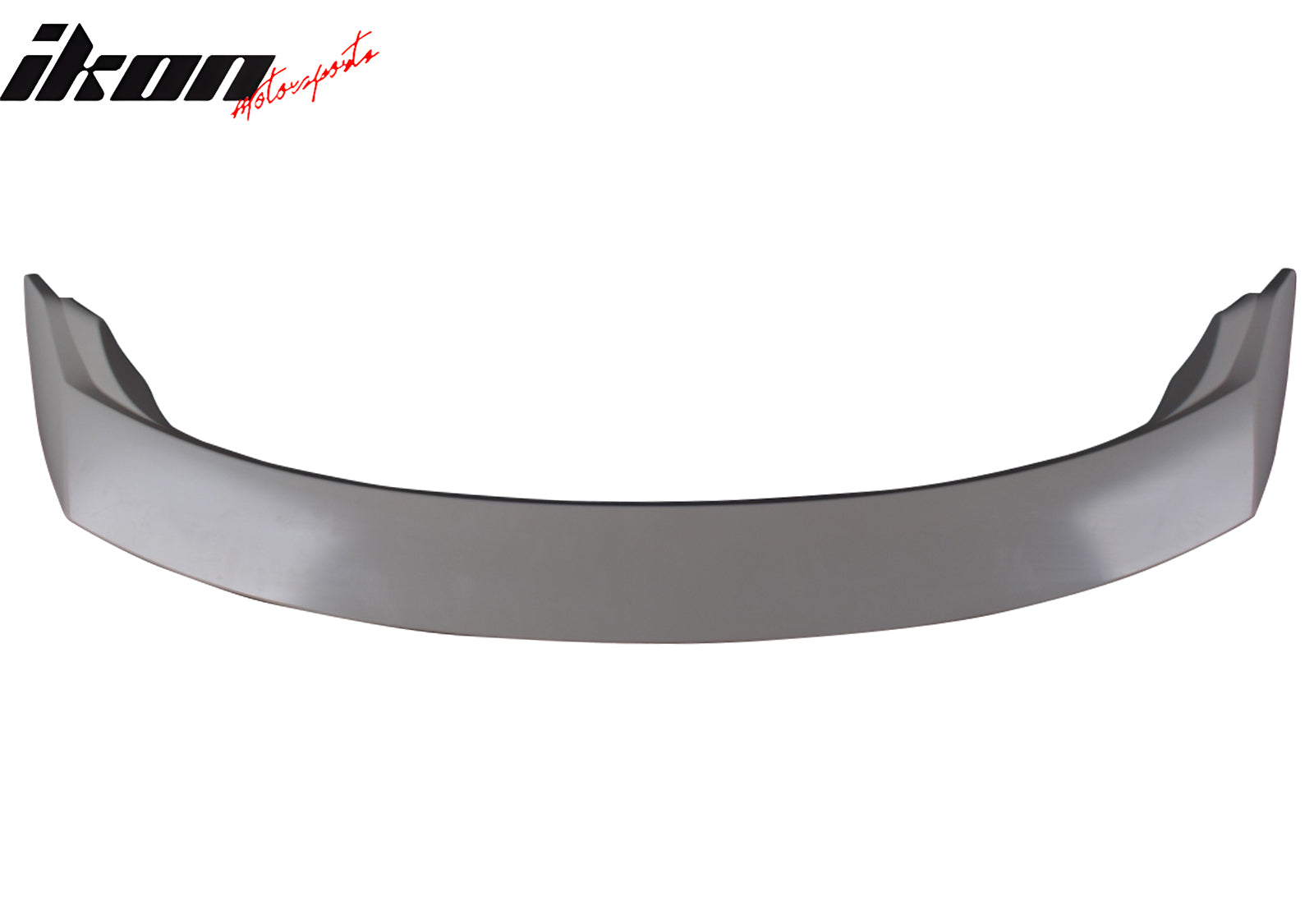 IKON MOTORSPORTS, Trunk Spoiler Compatible with 2022-2025 Honda Civic 11th Gen Sedan 4-Door, Modulo Style Unpainted Gray ABS Plastic Rear Trunk Lid Spoiler Wing Lip