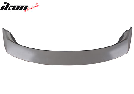 IKON MOTORSPORTS, Trunk Spoiler Compatible with 2022-2025 Honda Civic 11th Gen Sedan 4-Door, Modulo Style Unpainted Gray ABS Plastic Rear Trunk Lid Spoiler Wing Lip