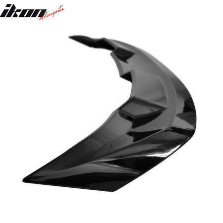 Fits 22-26 Honda Civic 11th Gen Sedan Trunk Spoiler Gloss Black Rear Wing ABS