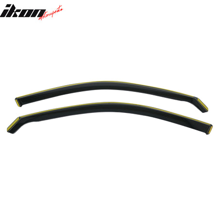 Fits 22-26 Honda Civic Sedan Window Visors Injection PC In-Channel Deflectors