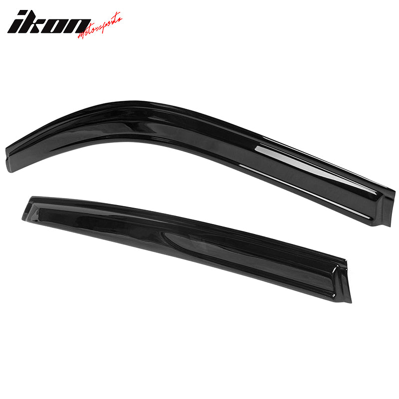 Fits 22-26 Honda Civic Sedan Acrylic Tape-on 4PCS Window Visors Vent Rain Guard