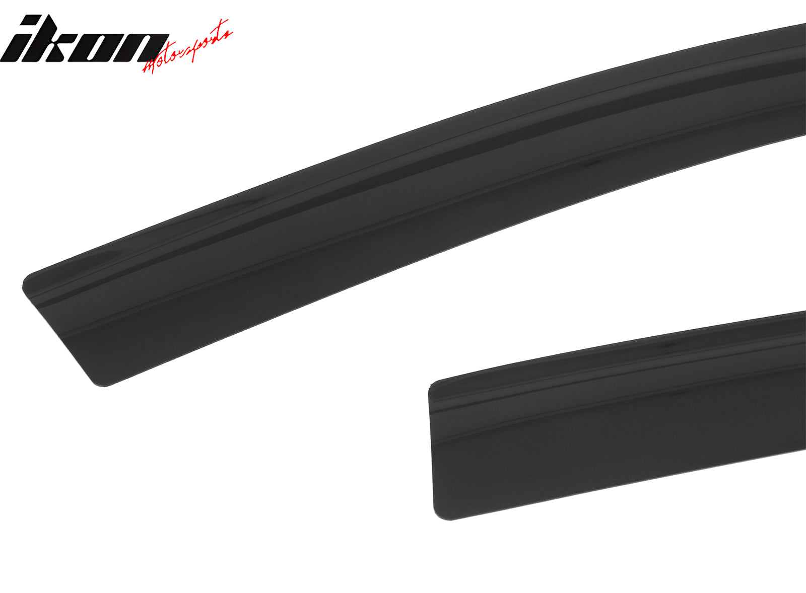 IKON MOTORSPORTS Tape on Low Profile Window Visors, Compatible