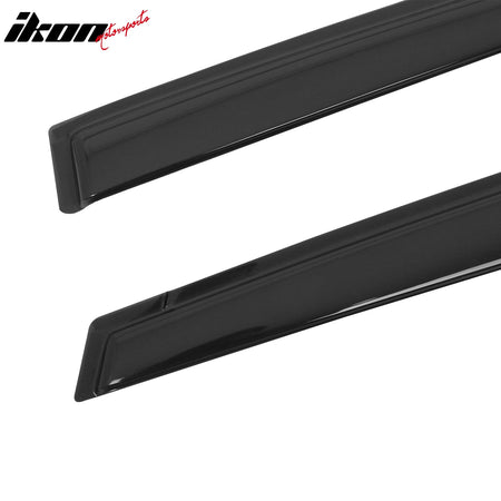 2022 - 2025 Hyundai Santa Cruz Tape on Window VisorsIkon Motorsports