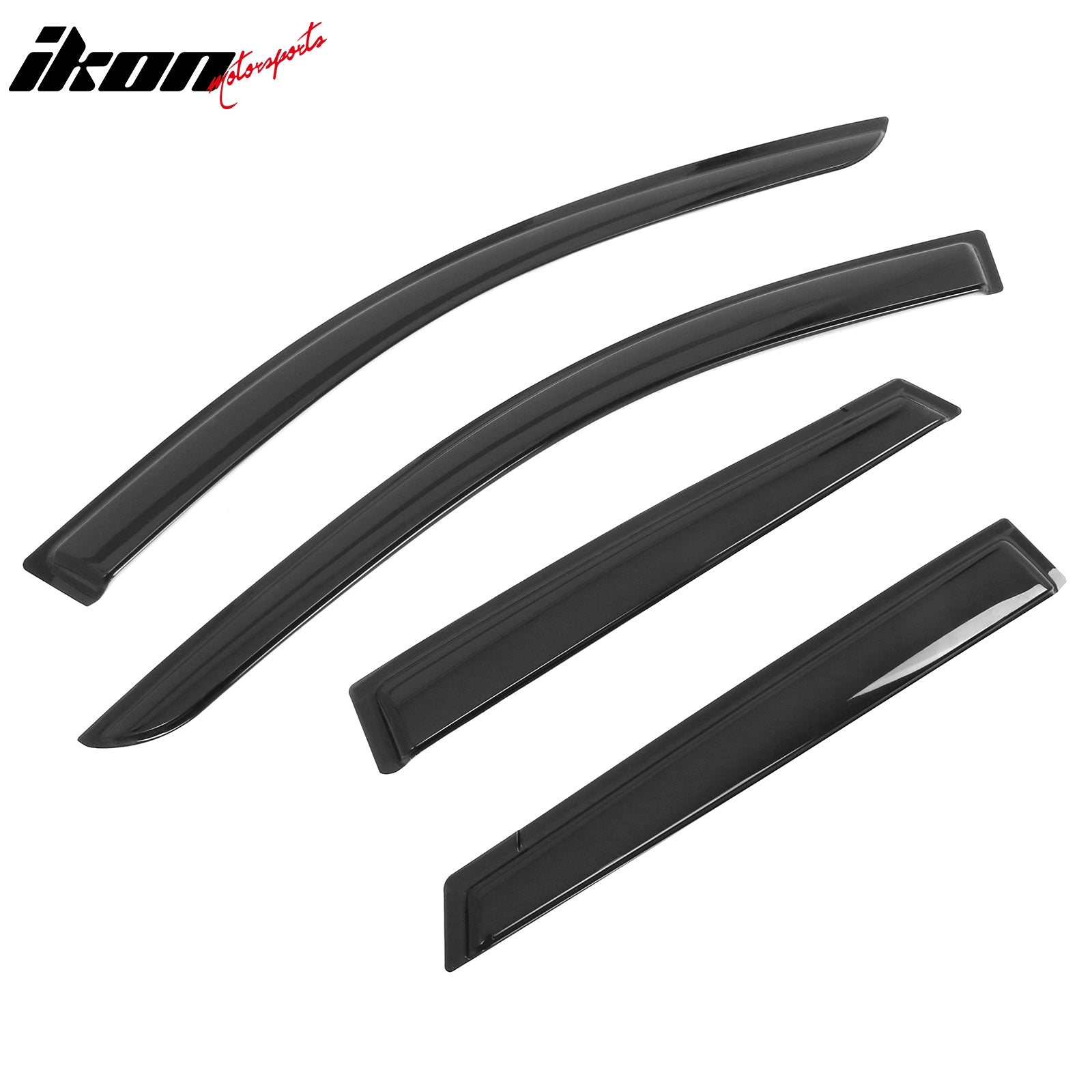 2022 - 2025 Hyundai Santa Cruz Tape on Window VisorsIkon Motorsports