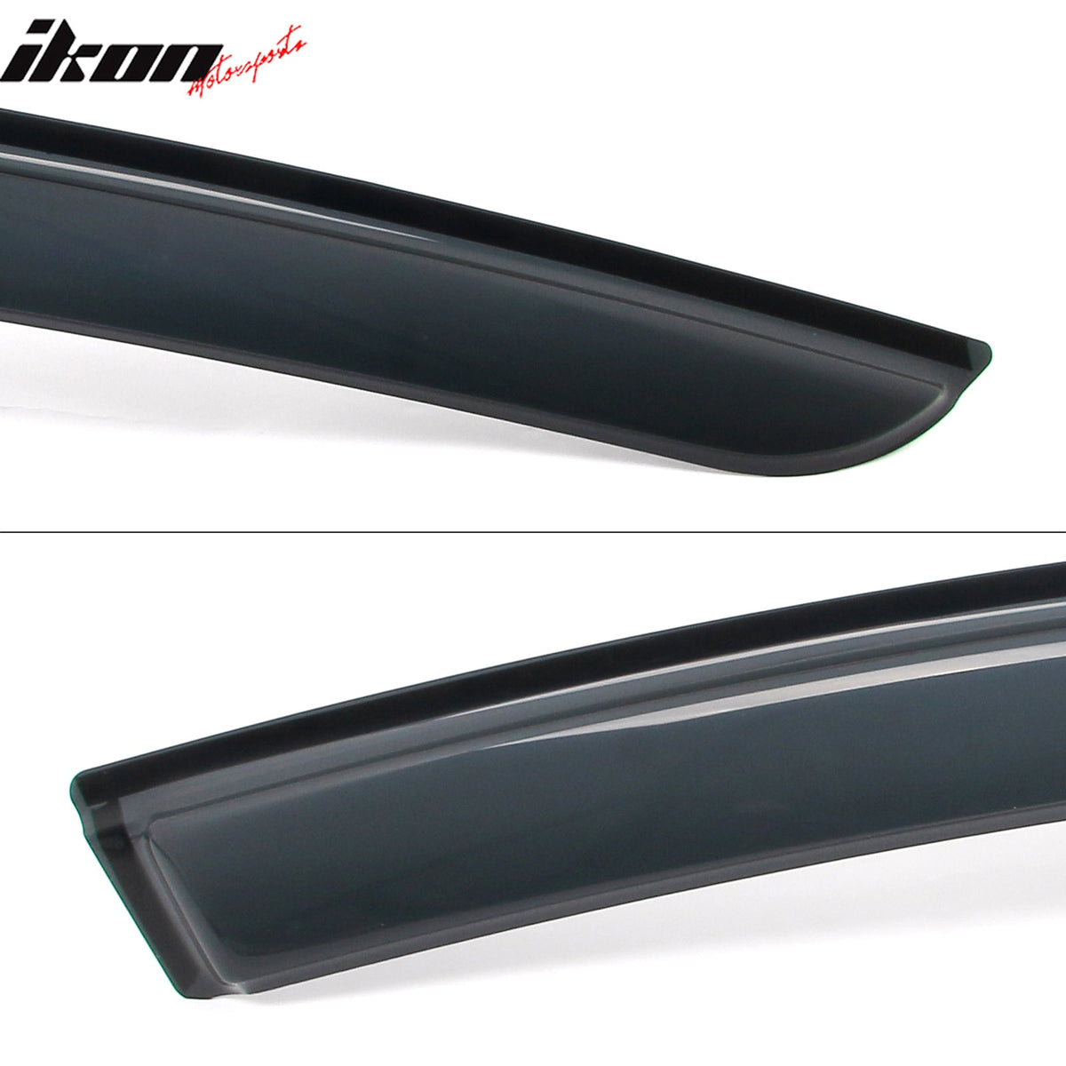 2022 - 2025 Infiniti QX55 4PC Tape on Window Visors Vent Rain Sun GuardsIkon Motorsports