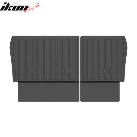 Fits 22-25 INFINITI QX55 Carbon Fiber Texture Cargo Cover + Backrest + Trunk Mat