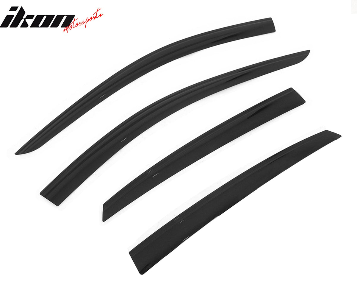 2022 - 2025 Infiniti QX55 Low Profile Style Tape on Window Visors GuardsIkon Motorsports