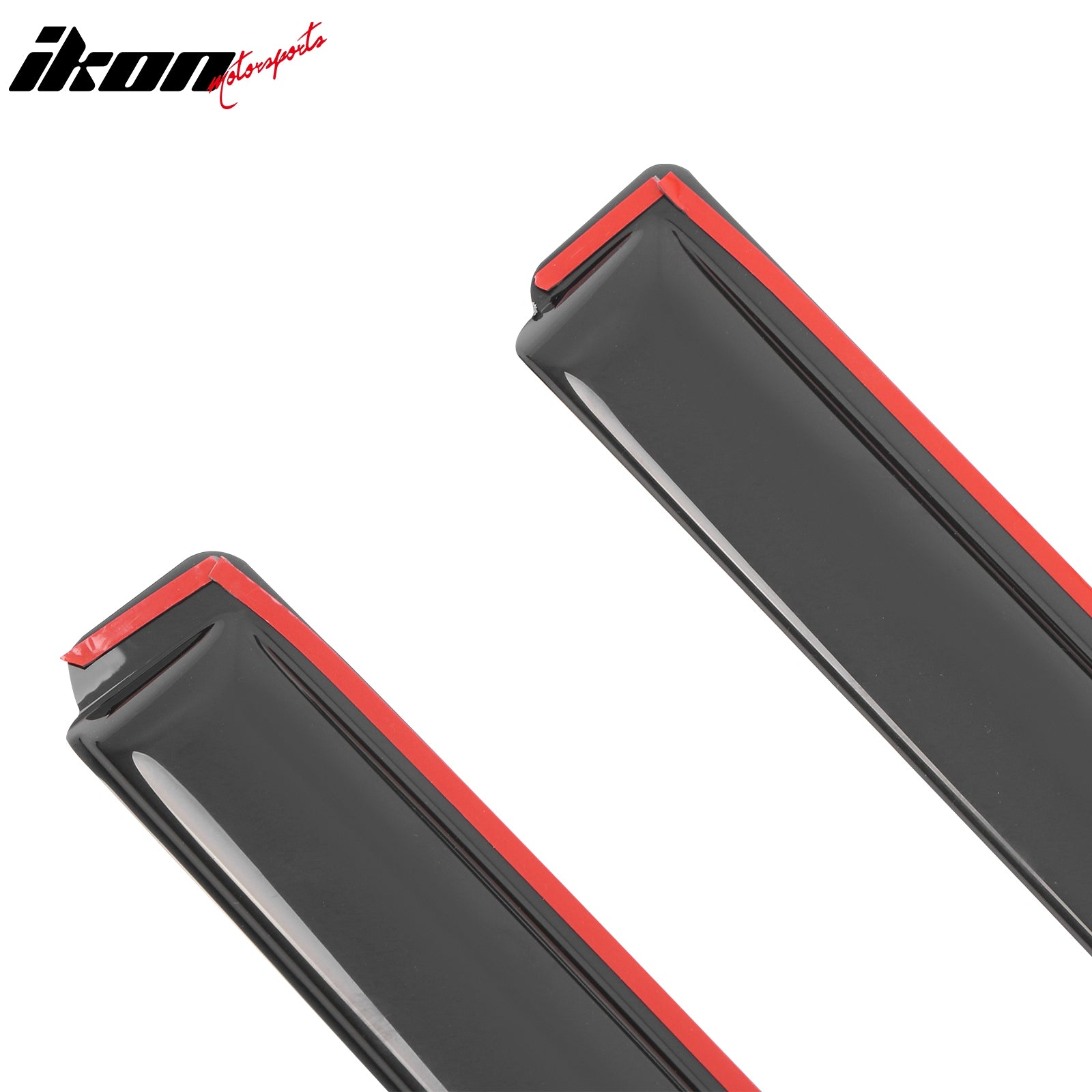 Fits 22-25 Jeep Grand Cherokee Window Visors Side Door In Channel Deflector Vent