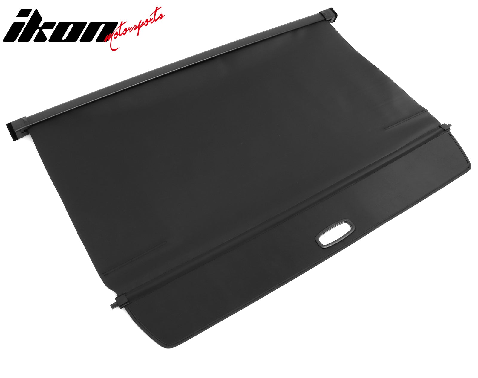 Fits 22-25 Rivian R1S Retractable Rear Trunk Cargo Luggage Cover Canvas Black