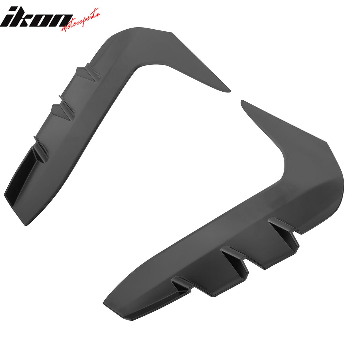 Fits 22-26 Toyota GR86/Subaru BRZ STI Style Matte Black Front Fender Side Vents