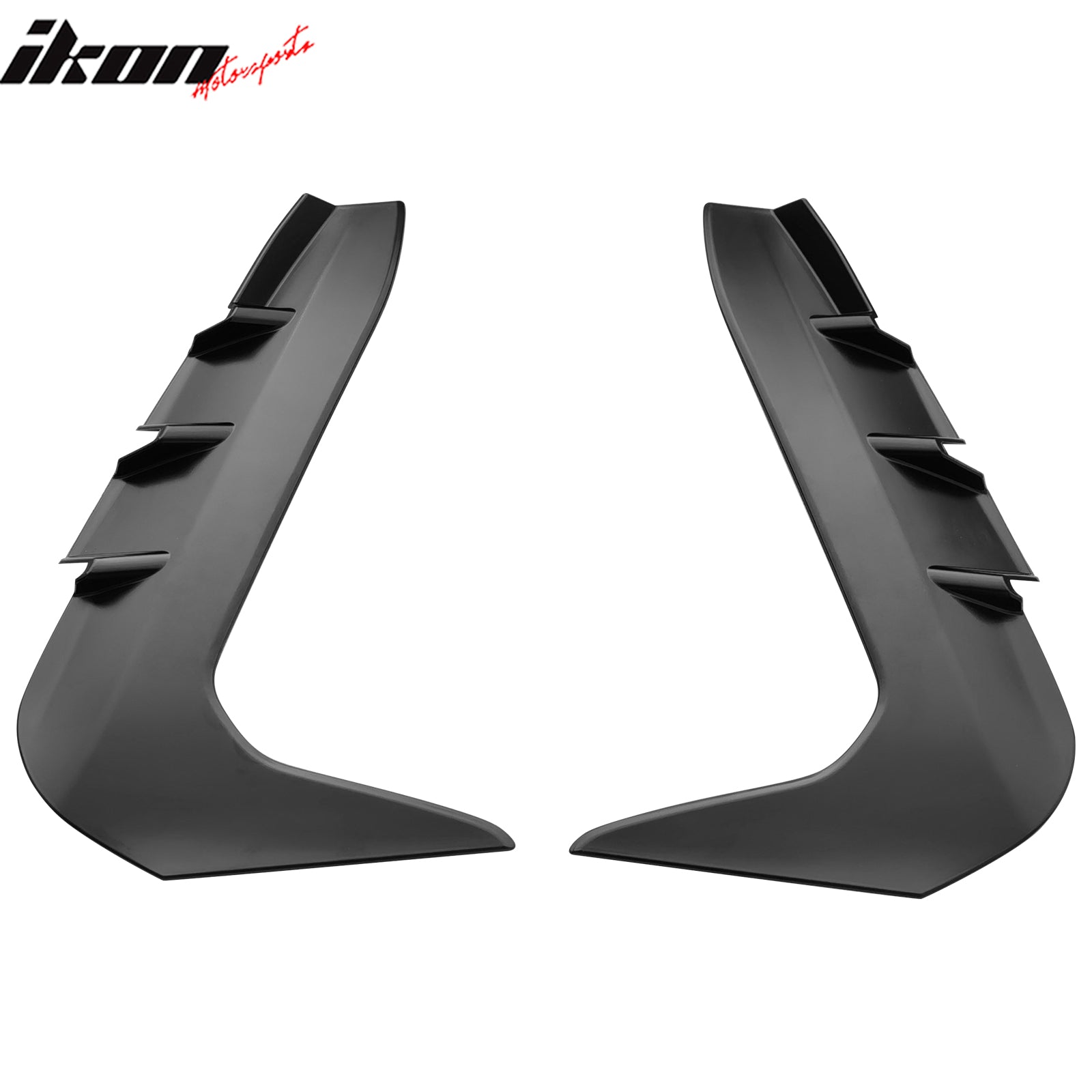 Fits 22-26 Toyota GR86/Subaru BRZ STI Style Matte Black Front Fender Side Vents