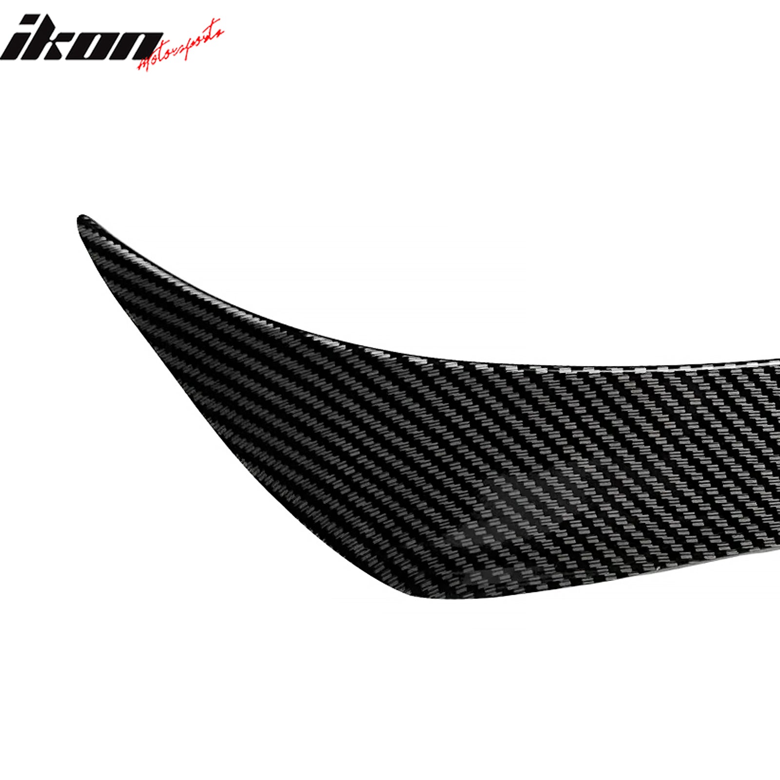 Fits 22-25 Subaru BRZ IKON Front Bumper Side Splitter Canards Carbon Fiber Print