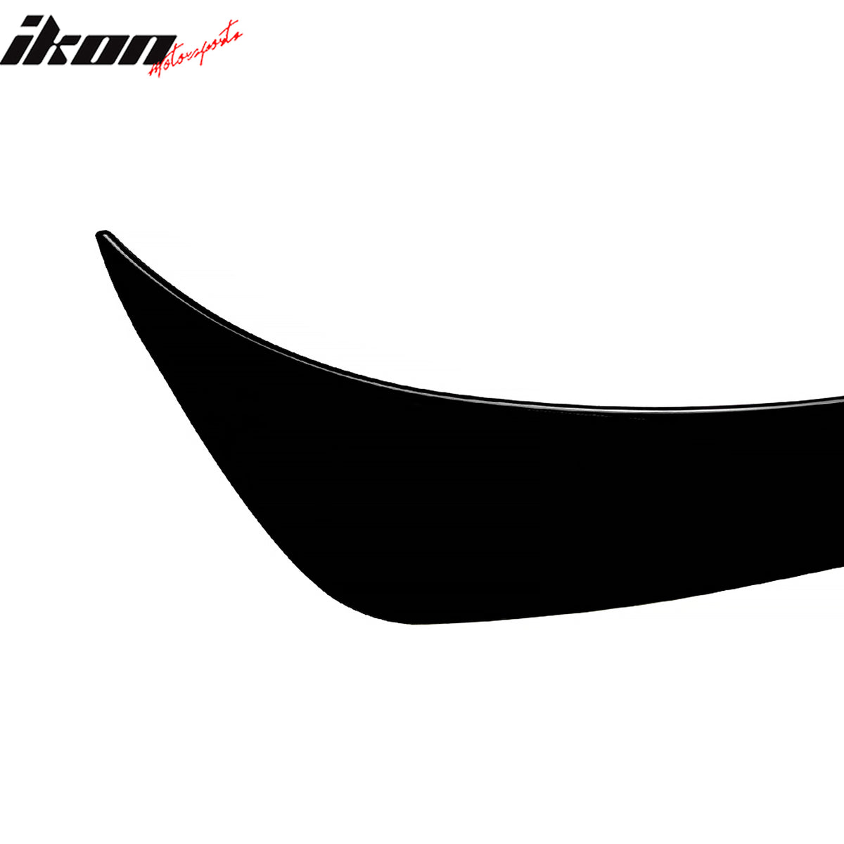 Fits 22-25 Subaru BRZ IKON Front Bumper Side Splitter Canards ABS Gloss Black