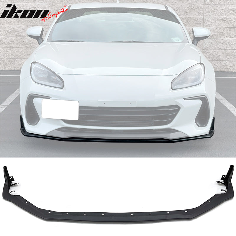 2022-2025 Subaru BRZ STI Style Unpainted Front Bumper Lip Splitter PU