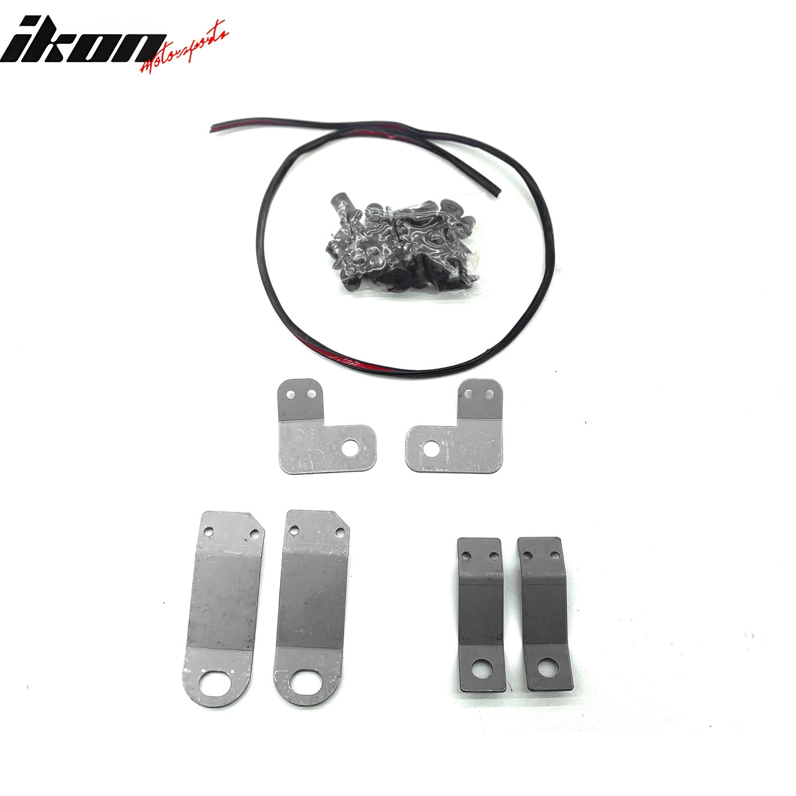 Fits 22-25 Subaru BRZ Front Bumper Lip STI 3PC Style Spoiler Unpainted Splitter