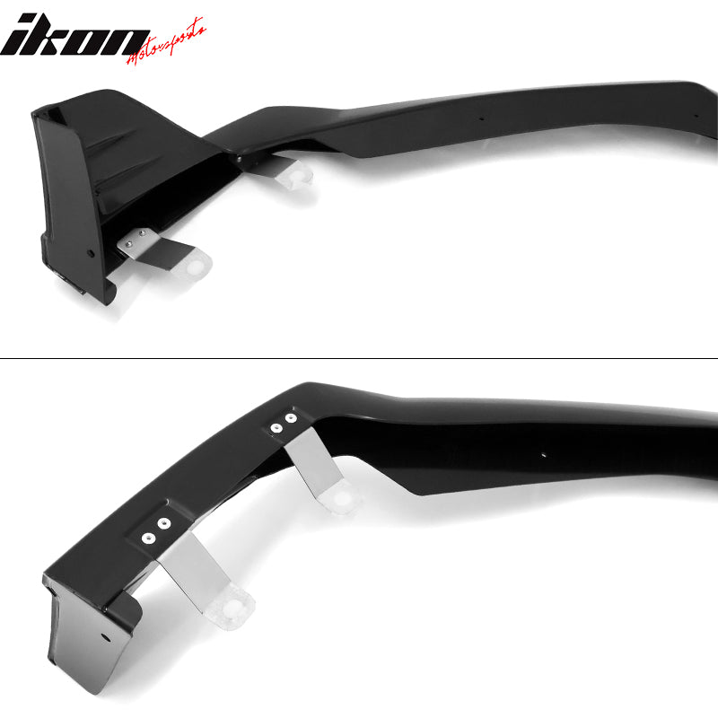 Fits 22-25 Subaru BRZ Coupe STI Style Front Bumper Lip + 2PCS EPDM Lip Protector