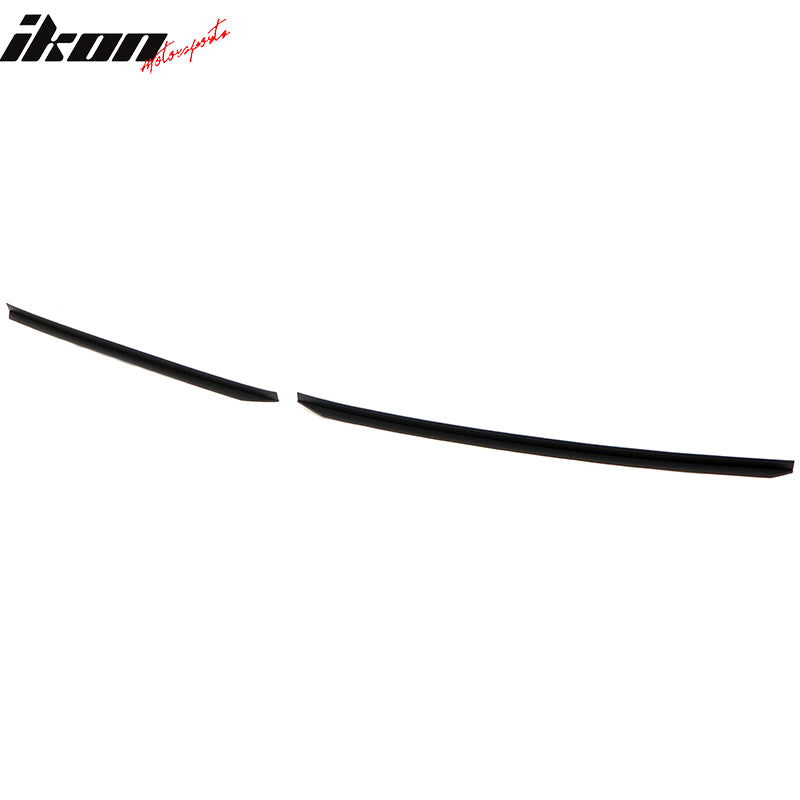 Fits 22-25 Subaru BRZ Coupe STI Style Front Bumper Lip + 2PCS EPDM Lip Protector