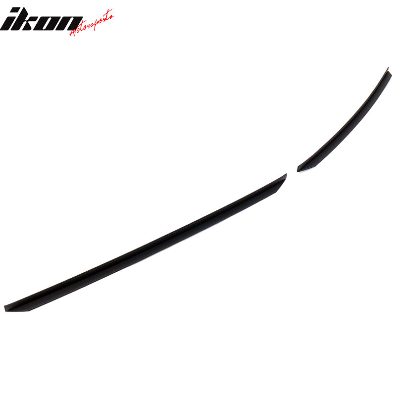 Fits 22-25 Subaru BRZ Coupe STI Style Front Bumper Lip + 2PCS EPDM Lip Protector