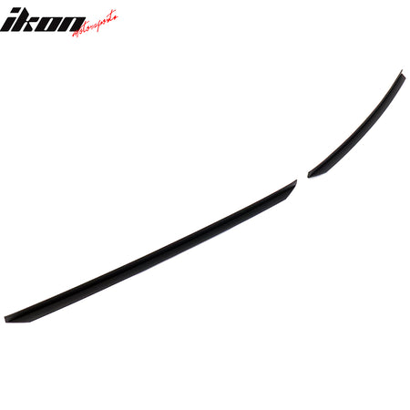 Fits 22-25 Subaru BRZ Coupe STI Style Front Bumper Lip + 2PCS EPDM Lip Protector